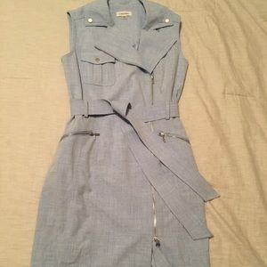 Calvin Klein knee length fitted dress